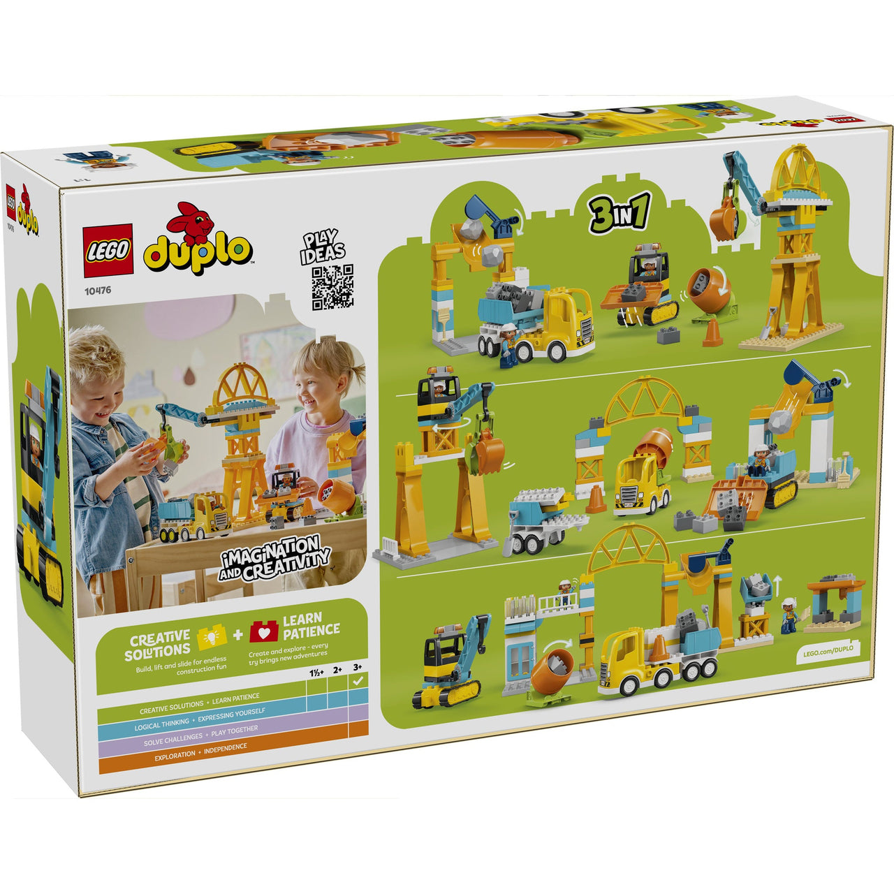 LEGO 10476 DUPLO 3 In 1 Construction Site And Vehicles