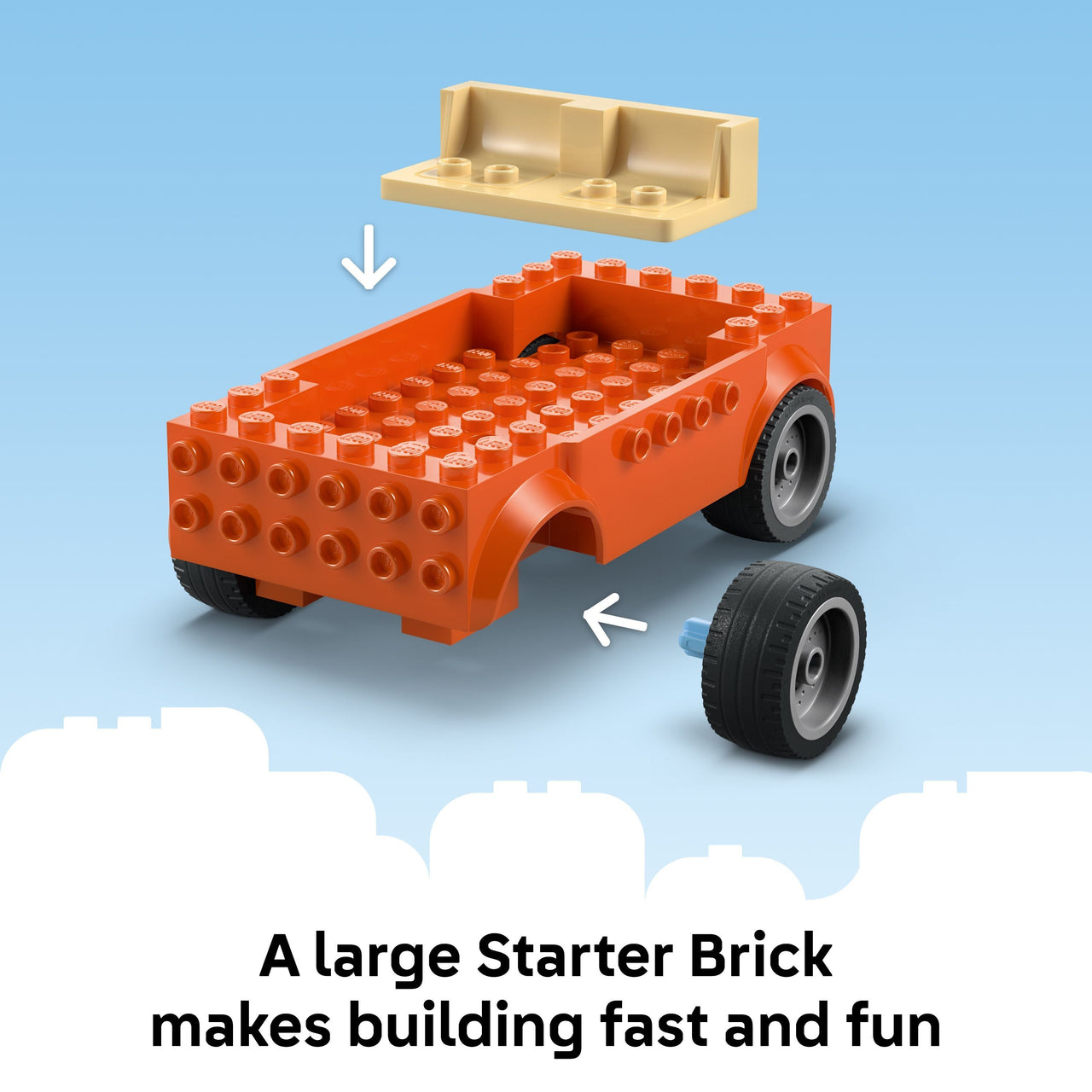LEGO 11202 Bluey: Bluey’s Beach & Family Car Trip