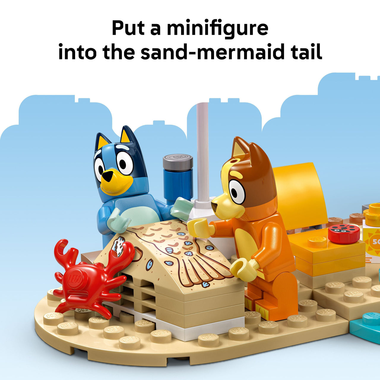 LEGO 11202 Bluey: Bluey’s Beach & Family Car Trip