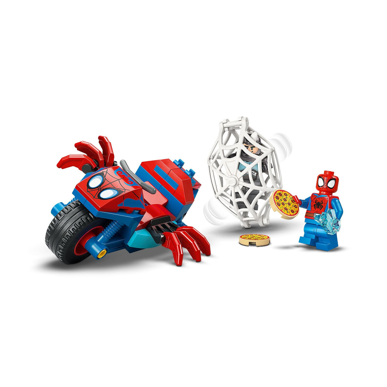 LEGO 11206 Marvel Spidey And His Amazing Friends Spidey On his Motorcycle vs. Rhino