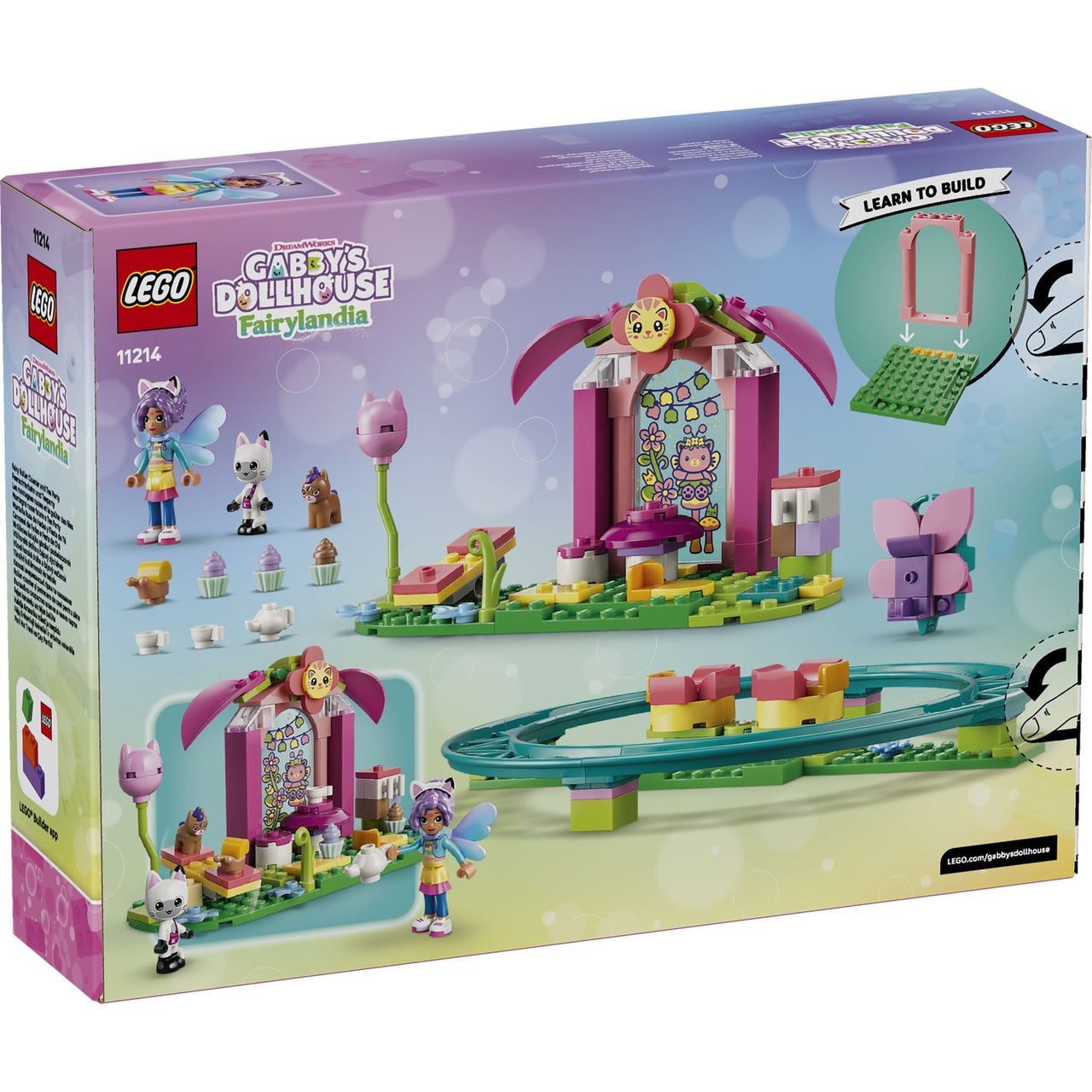 LEGO 11214 Gabby’s Dollhouse Fairy Roller Coaster and Tea Party