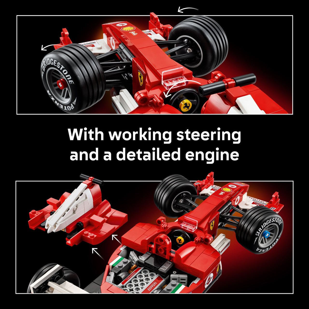 LEGO 11375 Icons Ferrari F2004 & Michael Schumacher