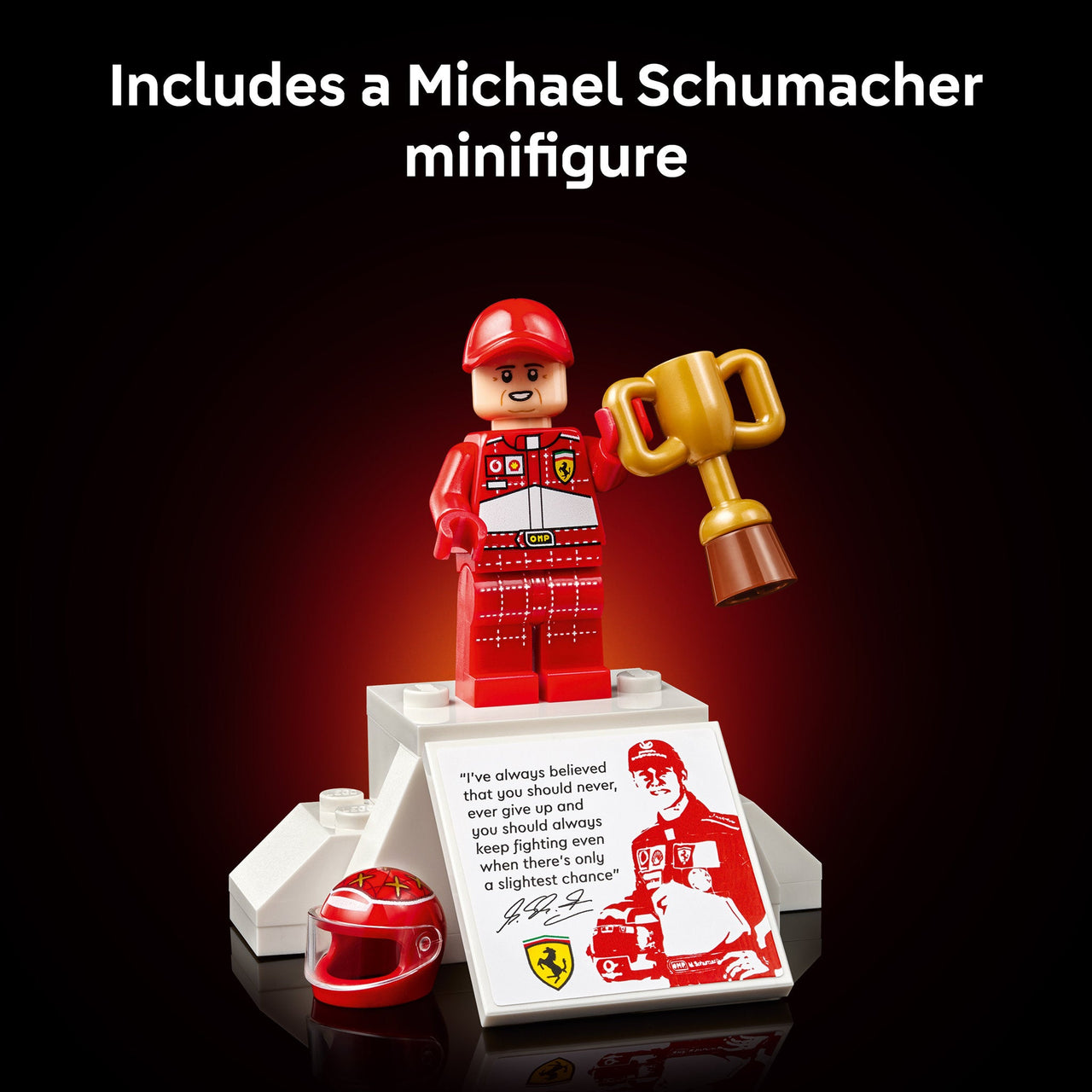 LEGO 11375 Icons Ferrari F2004 & Michael Schumacher