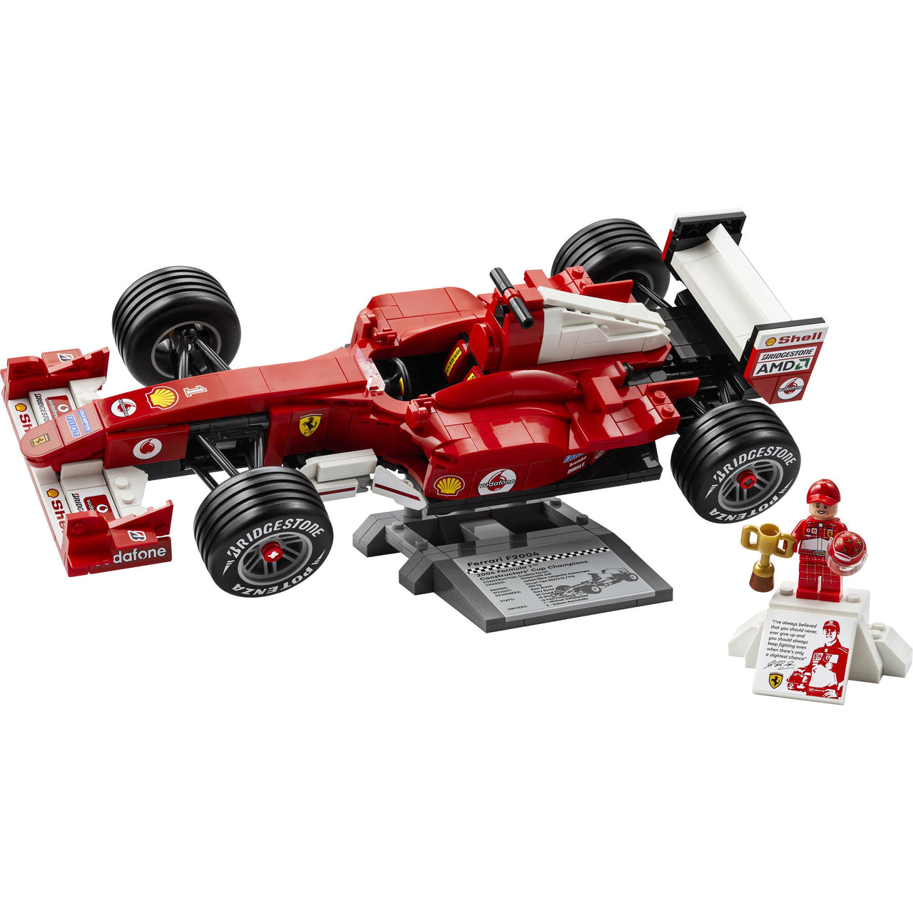LEGO 11375 Icons Ferrari F2004 & Michael Schumacher