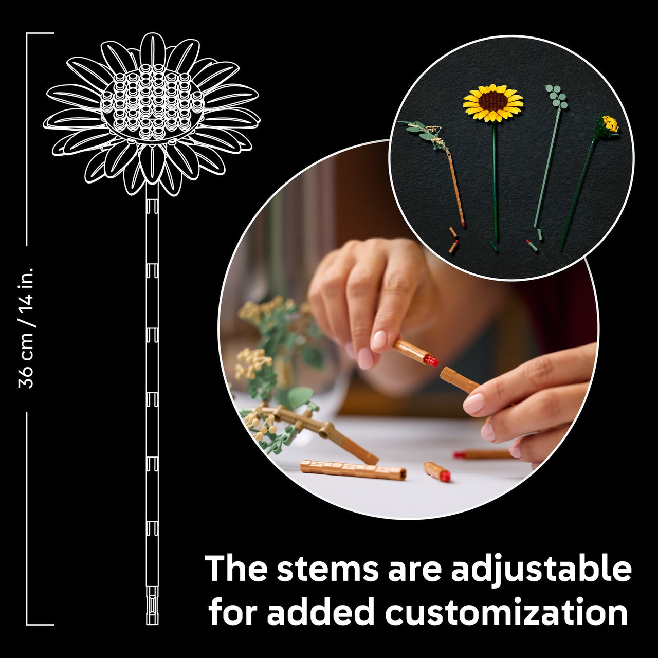 LEGO 11502 Botanical Sunflower Bouquet
