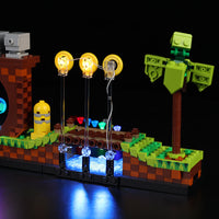 Lego Sonic the Hedgehog – Green Hill Zone 21331 Light Kit