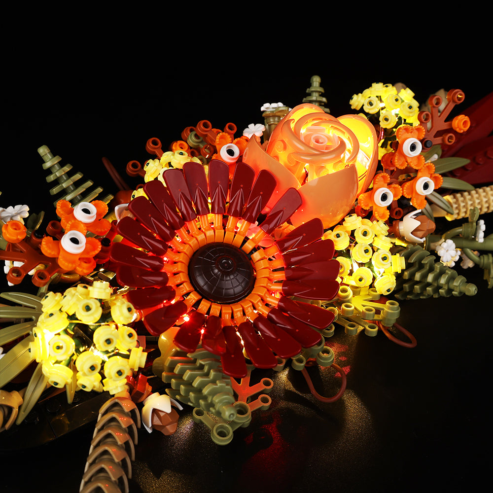 Lego Dried Flower Centrepiece 10314 Light Kit