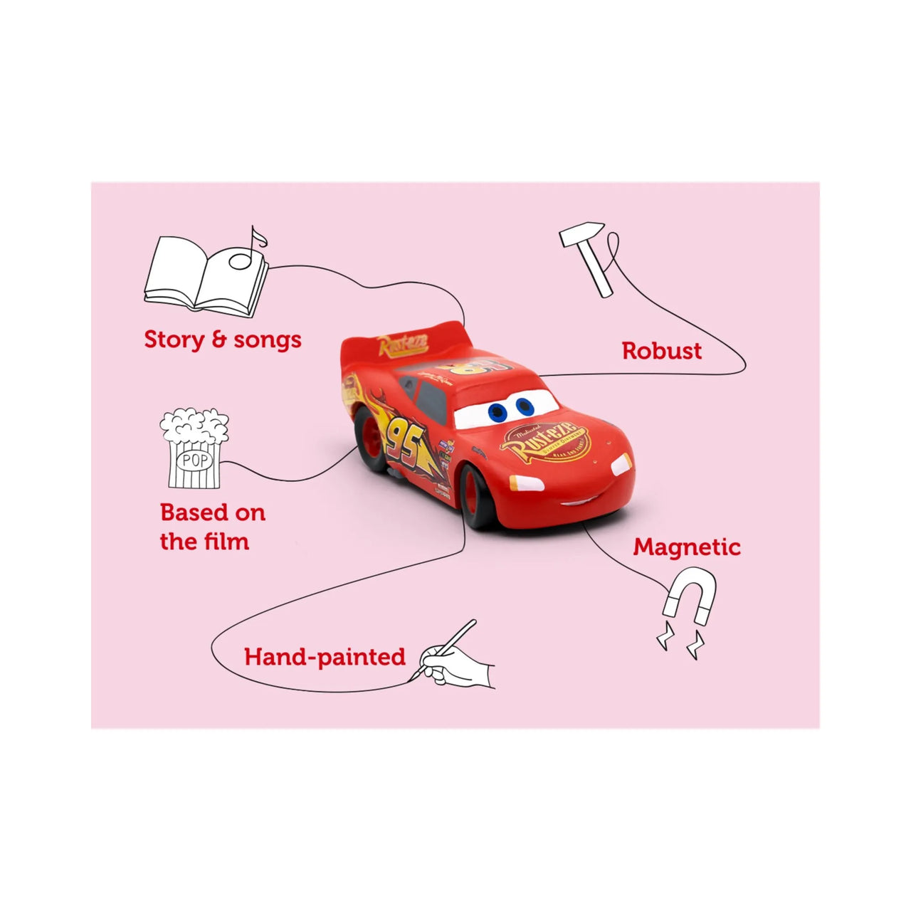 Tonies Audio Character Disney Cars Lightning Mcqueen