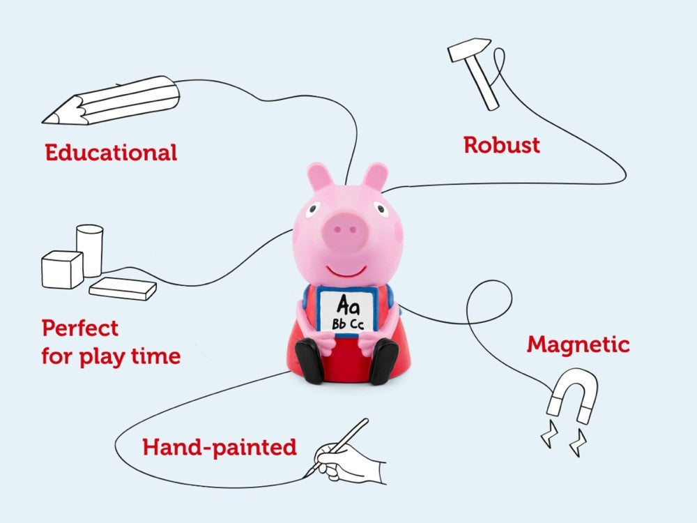 Tonies Audio Character Peppa Pig - Learn With Peppa
