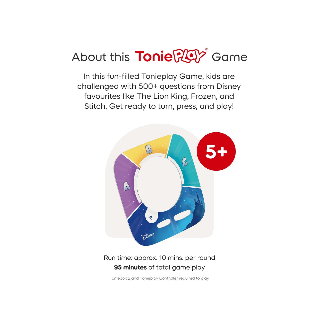 Tonieplay Game Disney - Quiz Kingdom