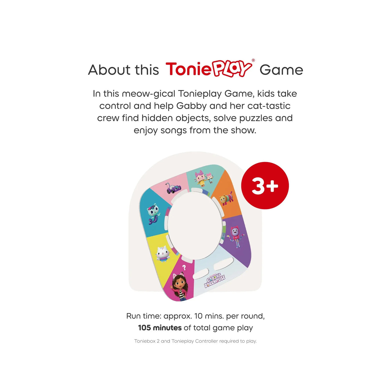 Tonieplay Game Gabby'S Dollhouse - Gabby'S Cat-Tastic Scavenger Hunt