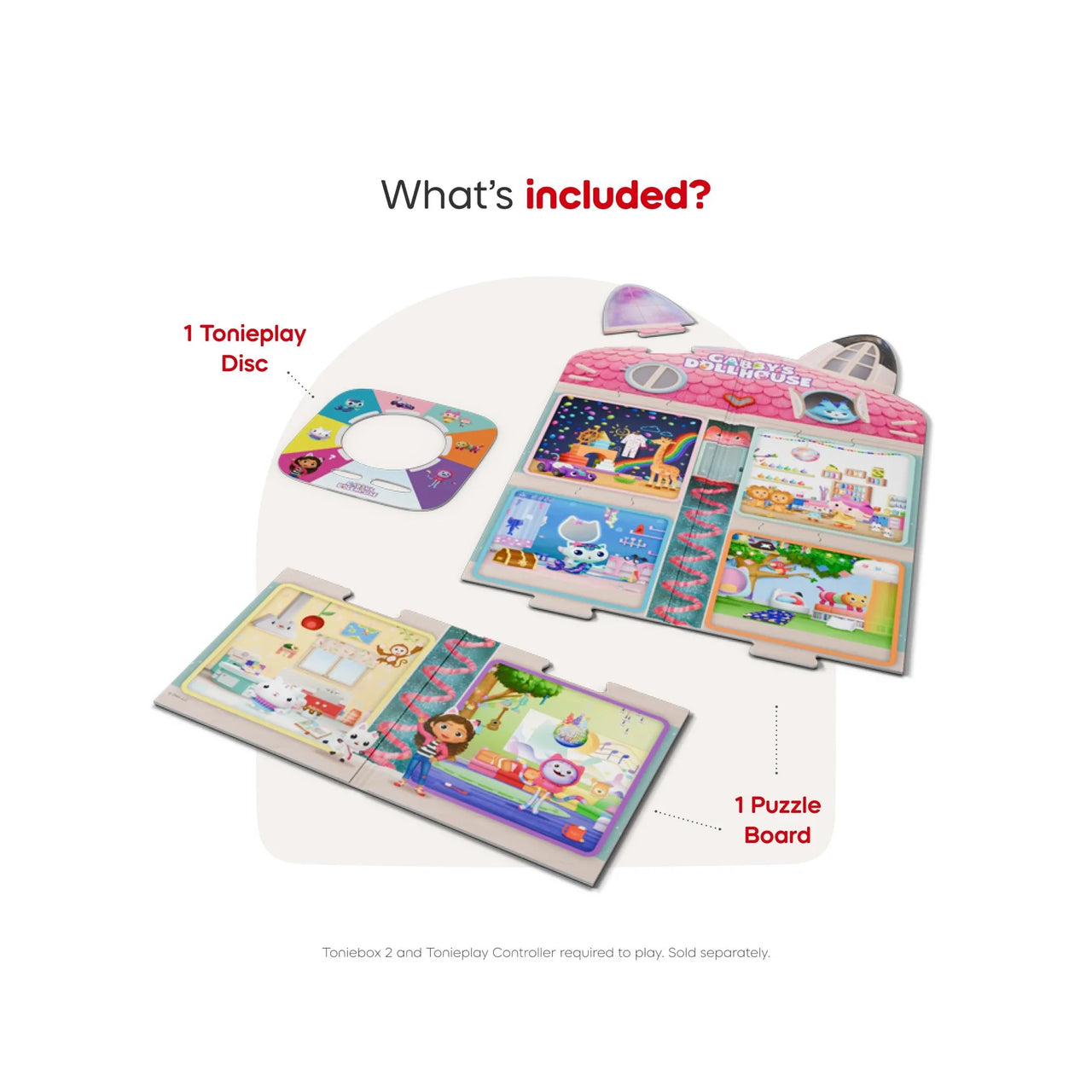 Tonieplay Game Gabby'S Dollhouse - Gabby'S Cat-Tastic Scavenger Hunt