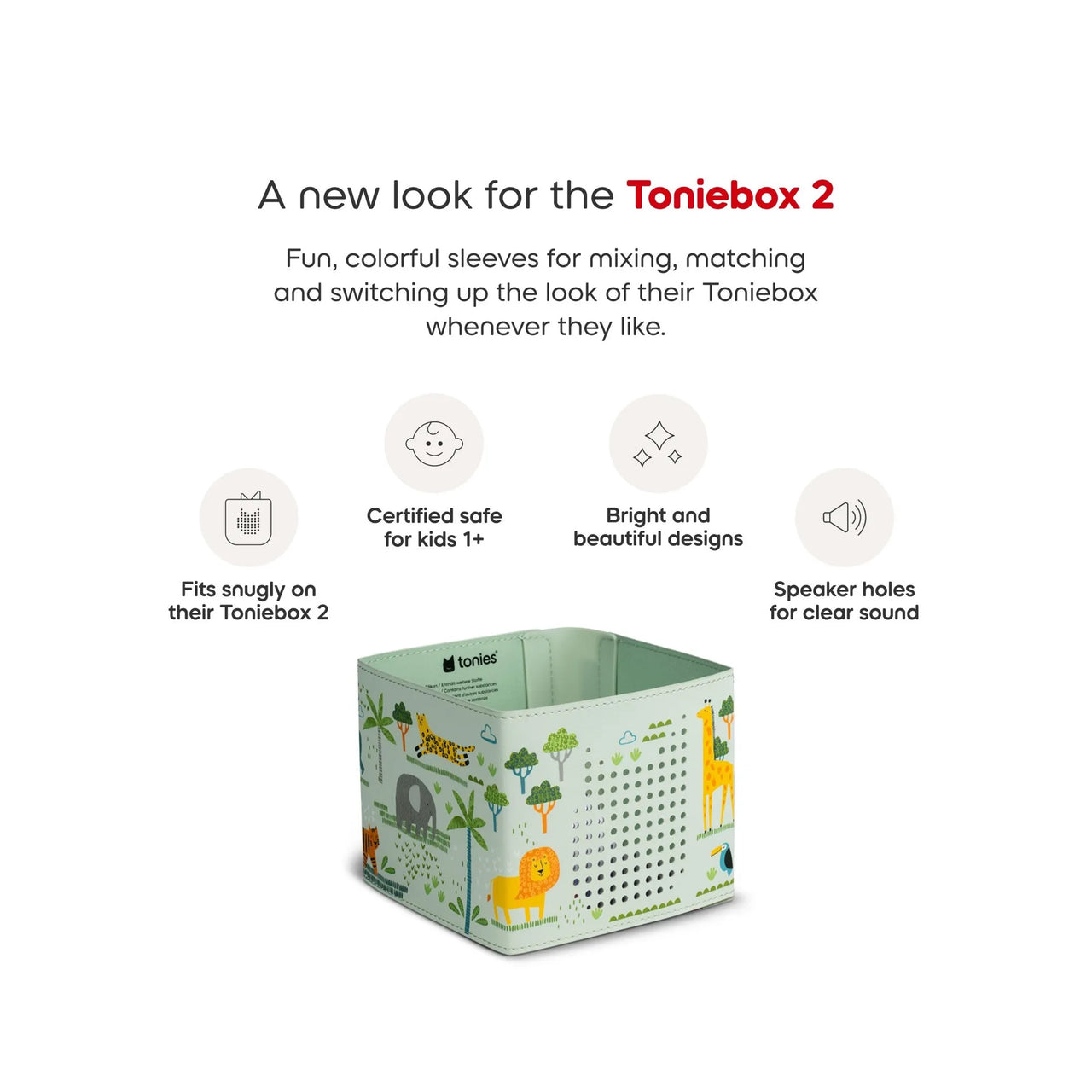 Tonies Interchangeable Sleeve - Jungle