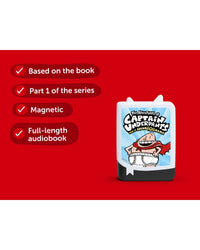 The Adventures Of Captain Underpants Book Tonie