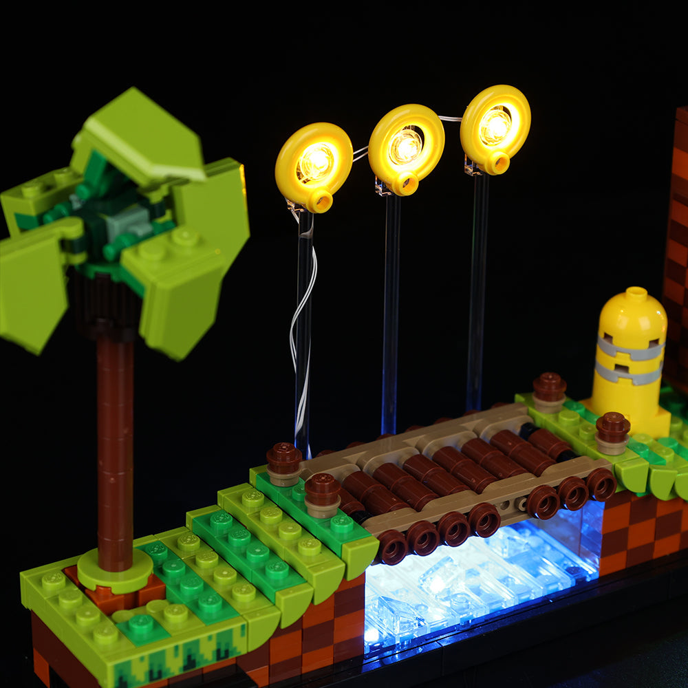 Lego Sonic the Hedgehog – Green Hill Zone 21331 Light Kit