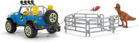 Schleich Dinosaurs Off-Road Vehicle With Dino Outpost Set
