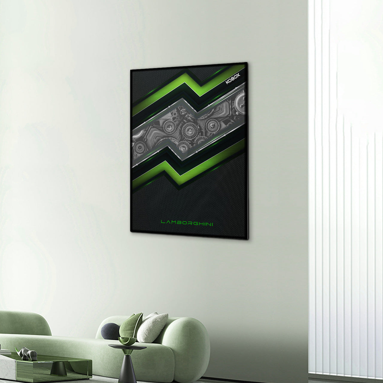 Lego 42115 Lamborghini Sian FKP 37 Display Wallboard