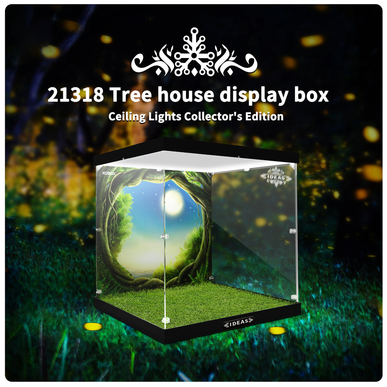 Lego 21318 Tree House Display Case - Ceiling Lights Collector's Edition