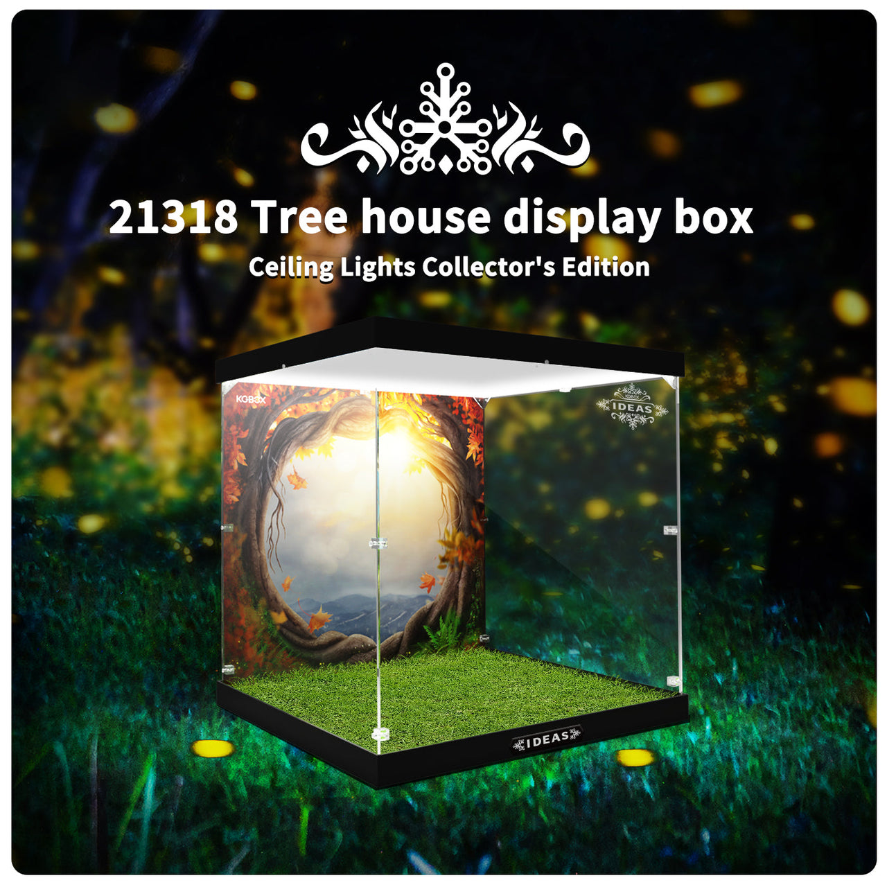 Lego 21318 Tree House Display Case - Ceiling Lights Collector's Edition