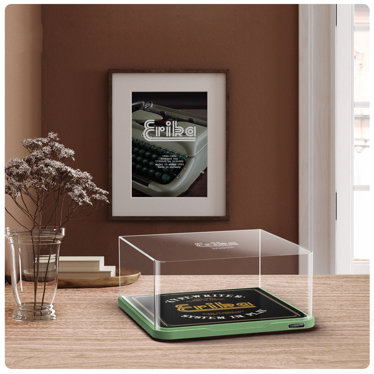 Lego Typewriter 21327 Display Case