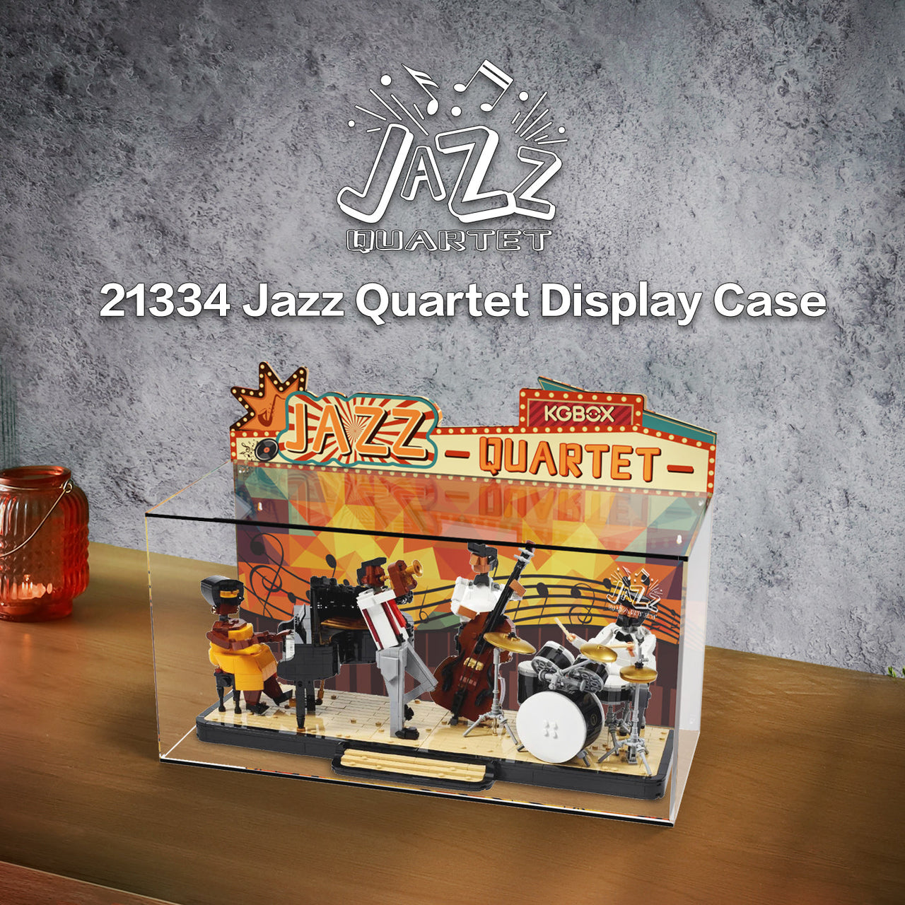 Lego 21334 Jazz Quartet Display Case