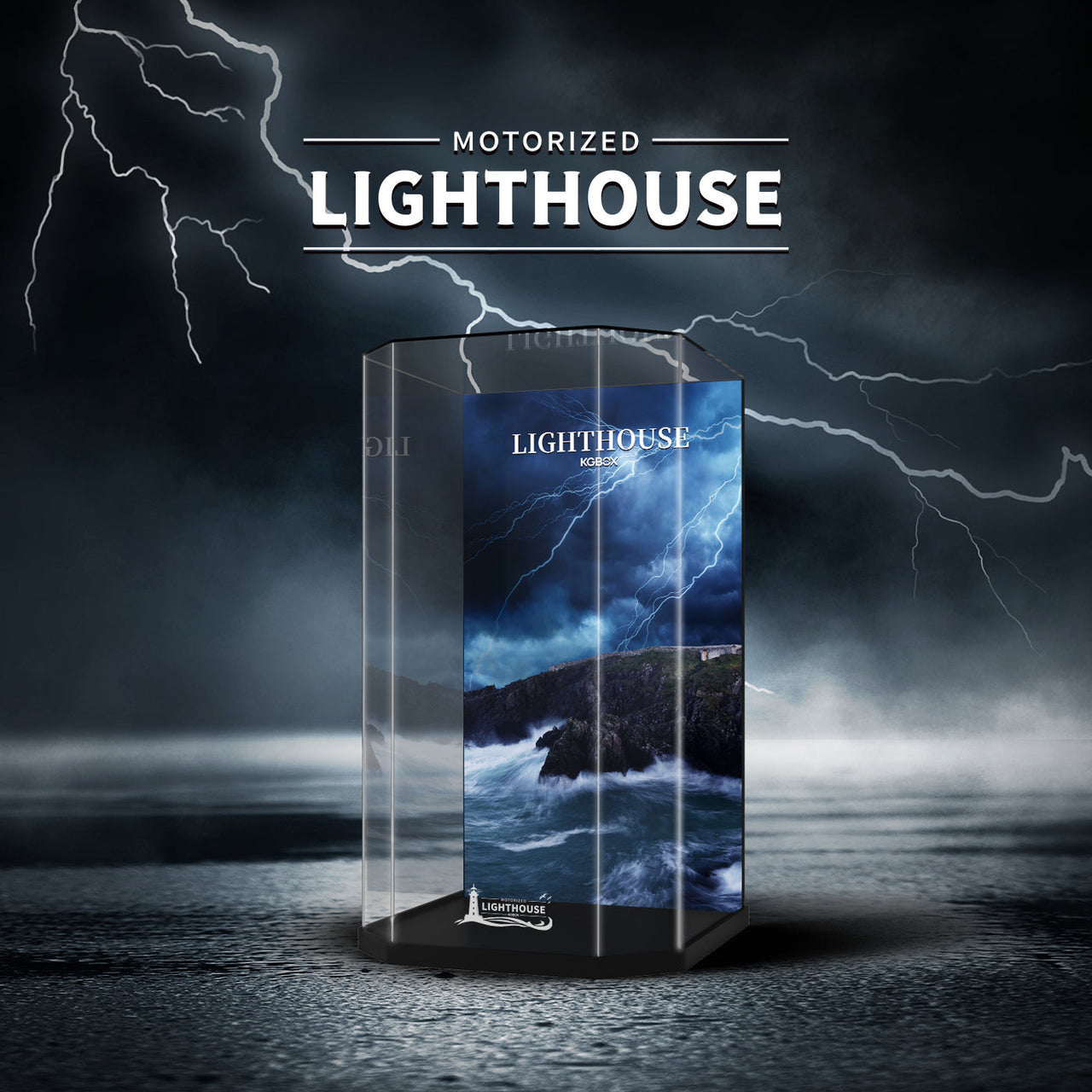 Lego 21335 Motorised Lighthouse Display Case - Diamond model