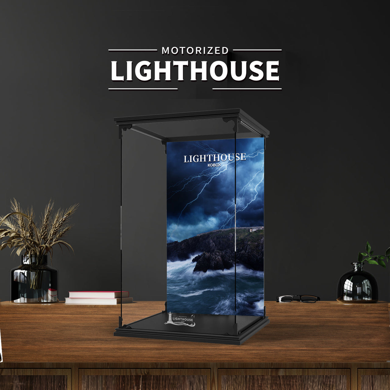 Lego 21335 Motorised Lighthouse Display Case - Assembled Model