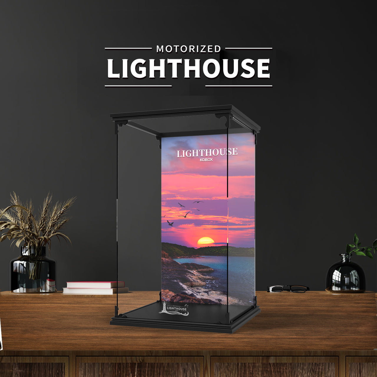 Lego 21335 Motorised Lighthouse Display Case - Assembled Model