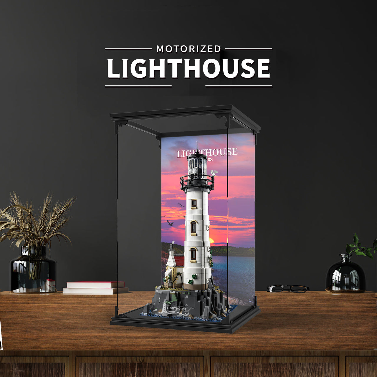 Lego 21335 Motorised Lighthouse Display Case - Assembled Model