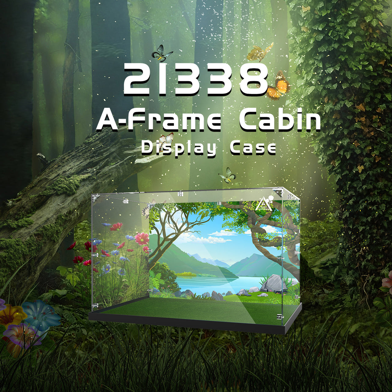 Lego 21338 A-Frame Cabin Display Case