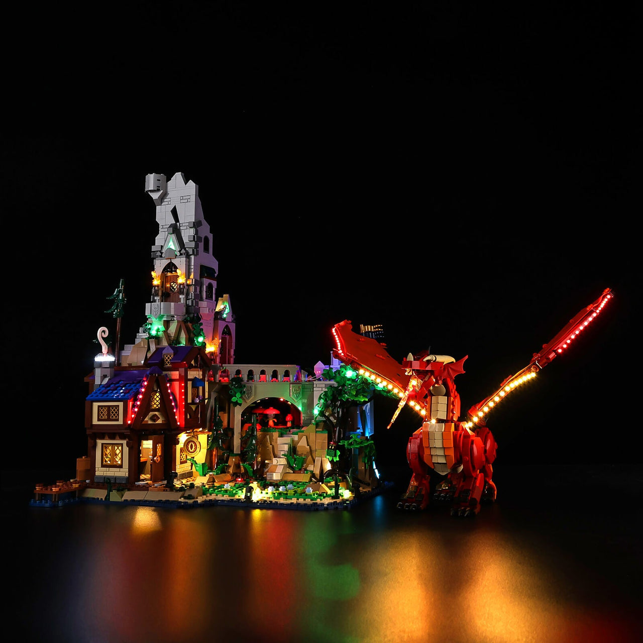 Lego Dungeons & Dragons Red Dragon's: Tale 21348 Light Kit