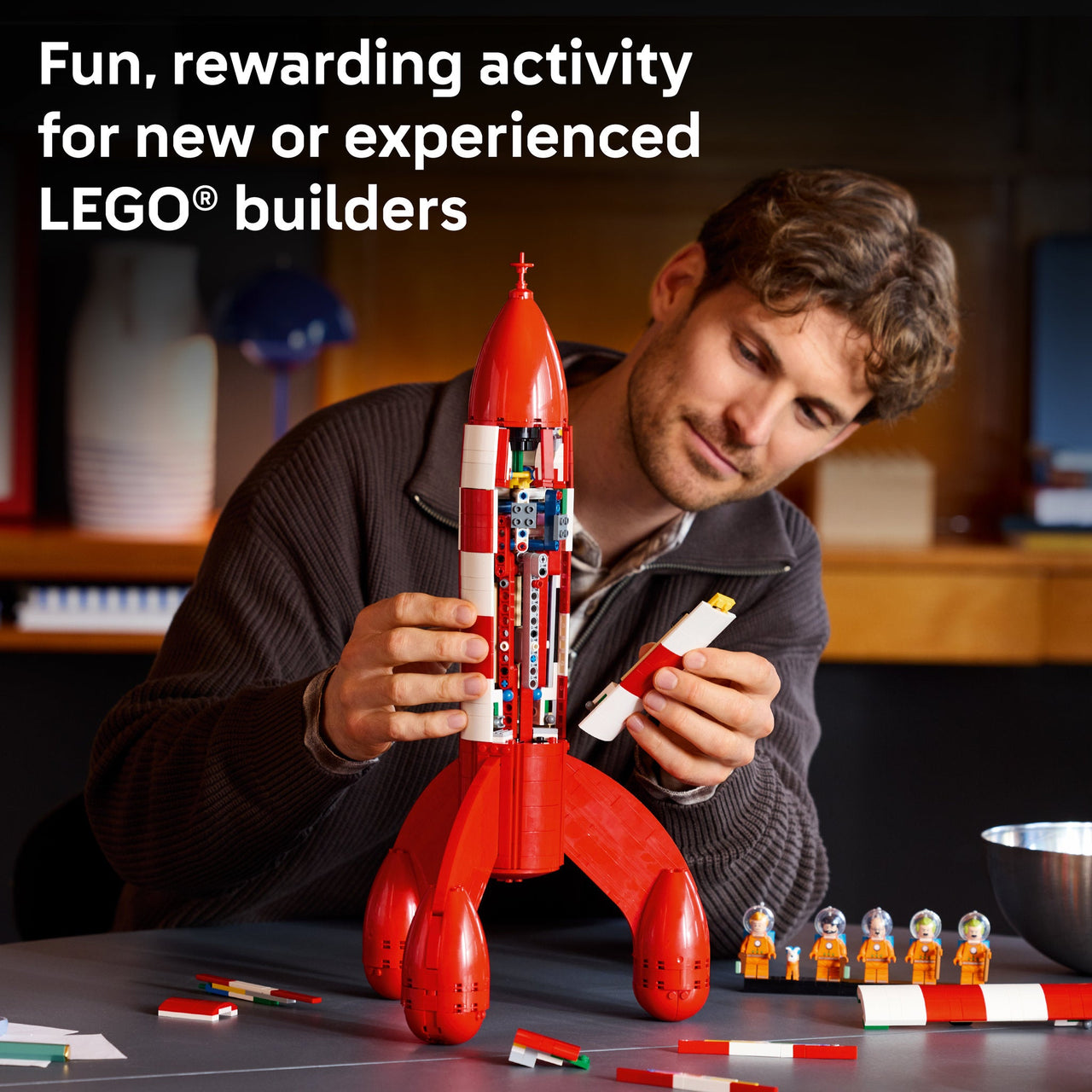 LEGO 21367 Ideas Tintin Moon Rocket