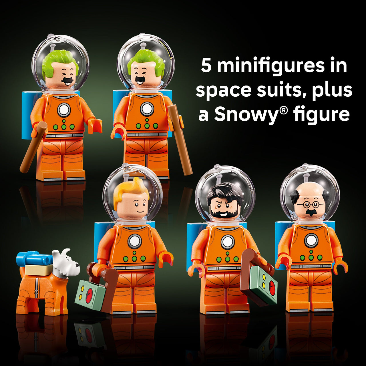 LEGO 21367 Ideas Tintin Moon Rocket