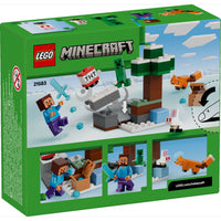 LEGO 21583 Minecraft Steve’s Taiga Adventure