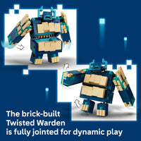 LEGO 21591 Minecraft The Twisted Warden Battle