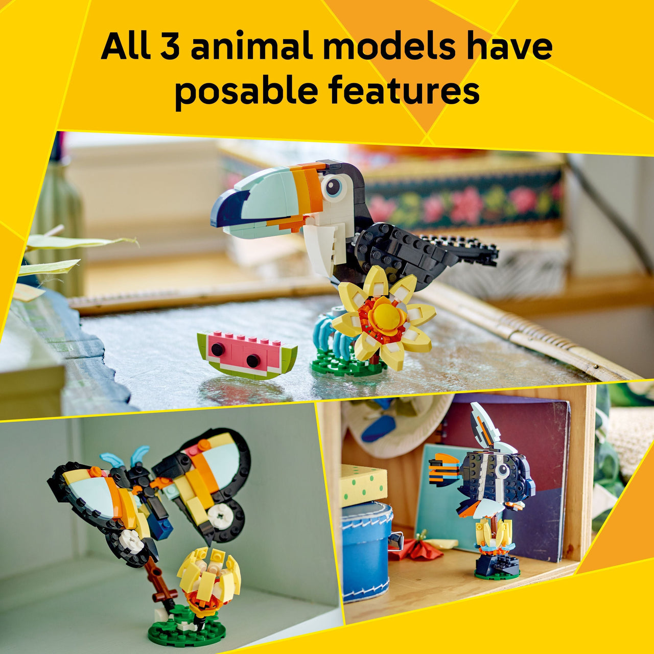 LEGO 31173 Creator Wild Animals: Tropical Toucan