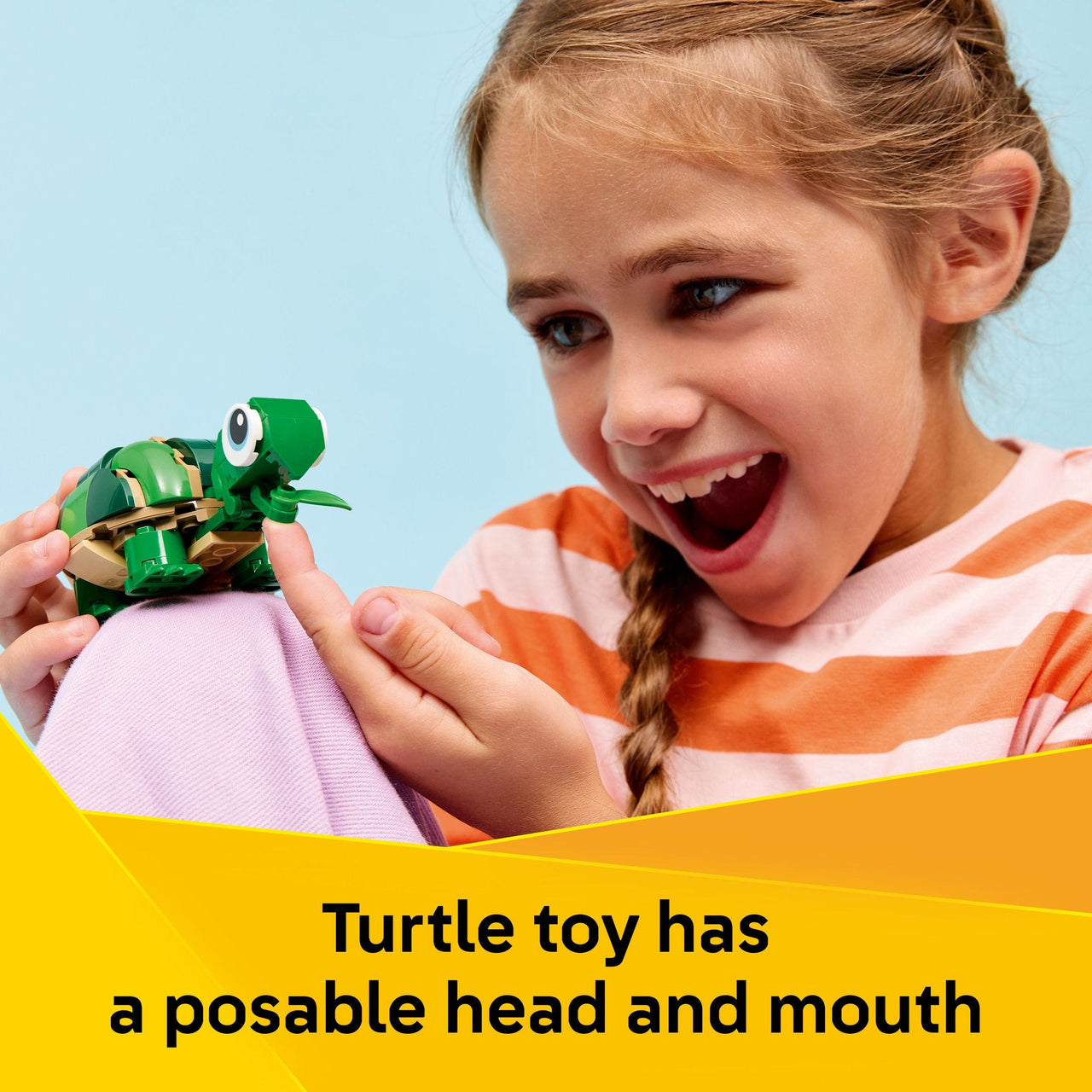 LEGO 31377 Creator Turtle With A Water Lily Flower