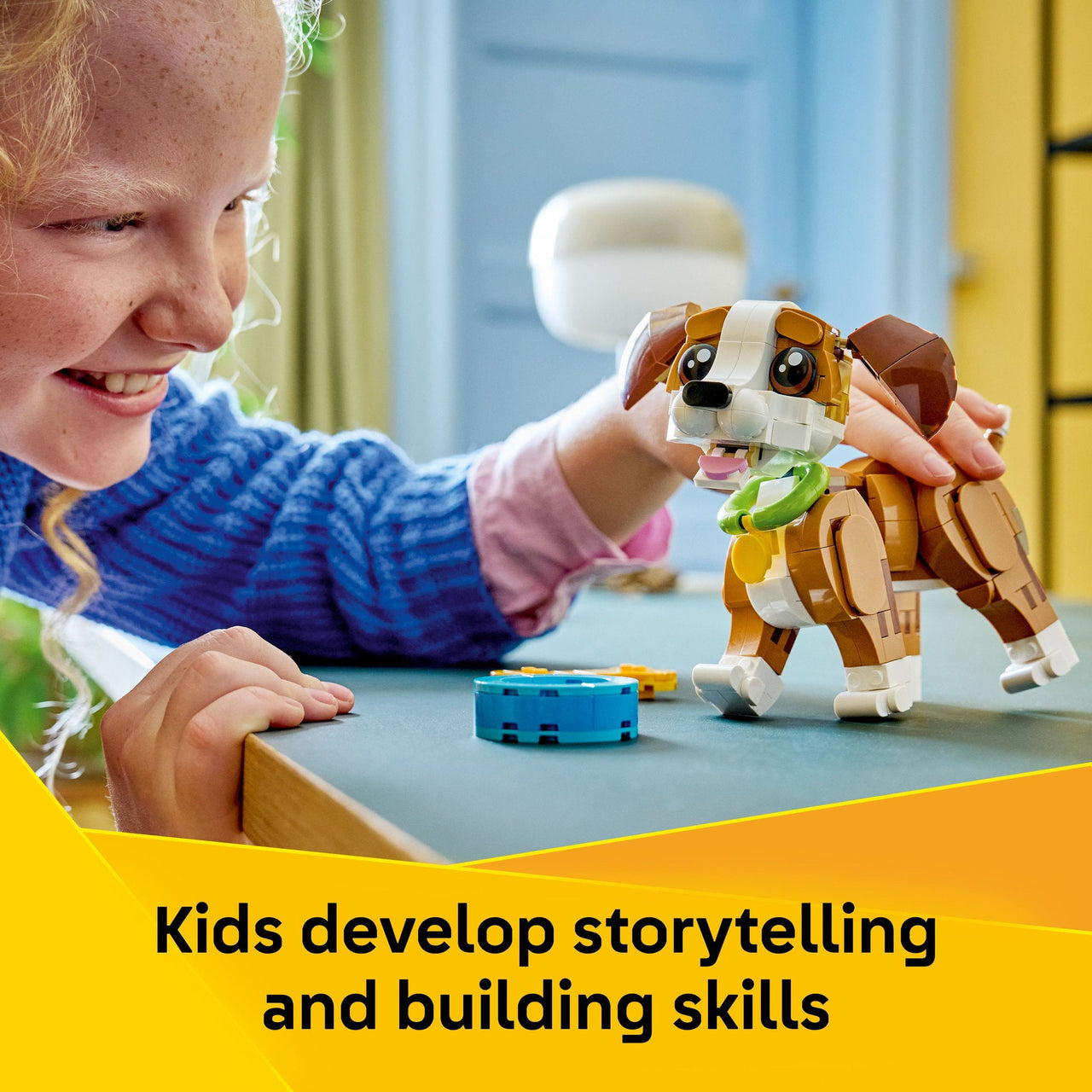 LEGO 31382 Creator Cute Animals: Playful Puppy Dog