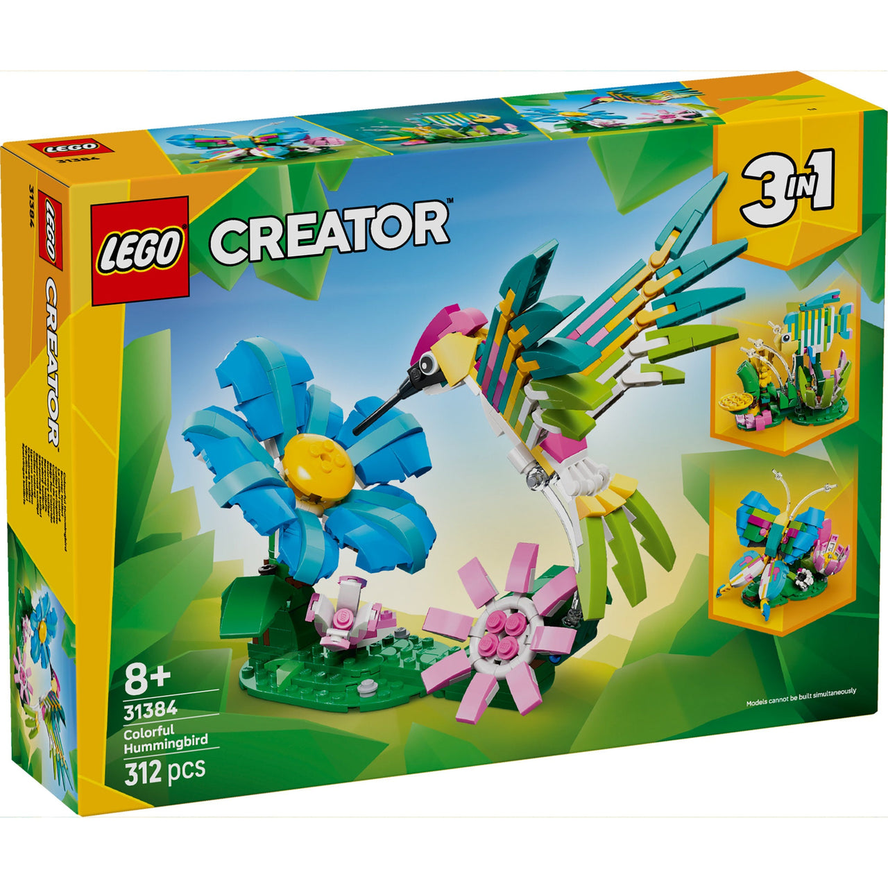 LEGO 31384 Creator Wild Animals: Colourful Hummingbird