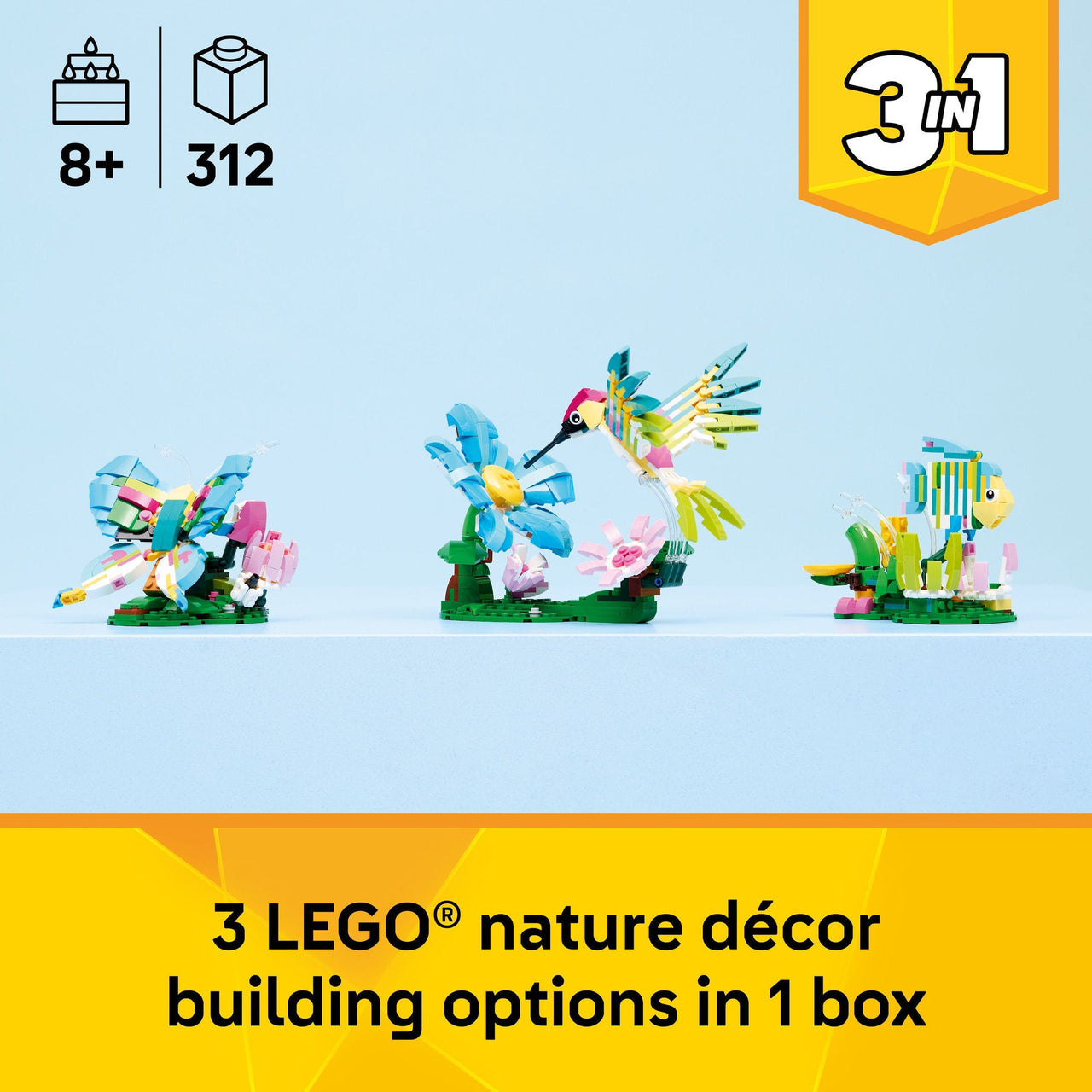 LEGO 31384 Creator Wild Animals: Colourful Hummingbird