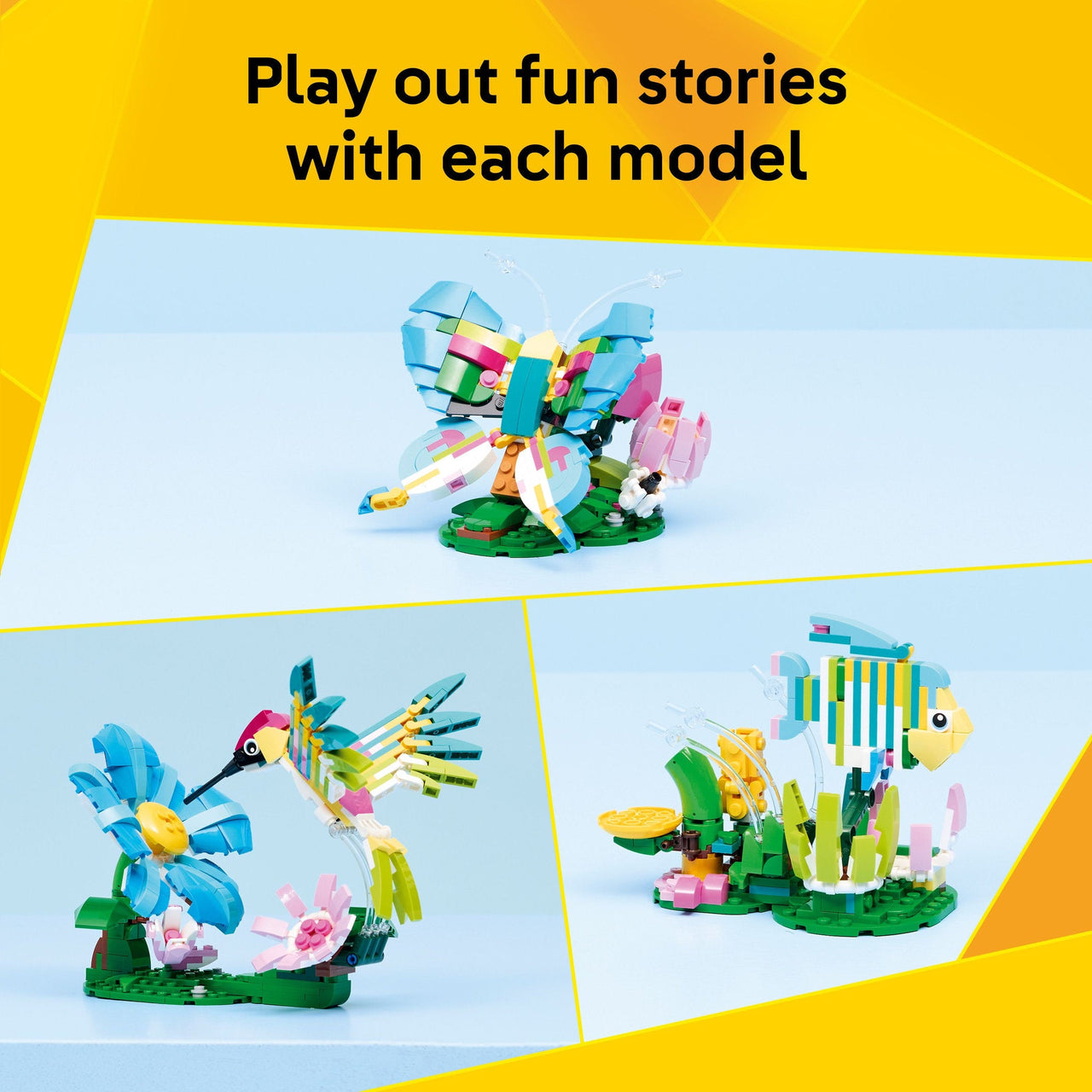 LEGO 31384 Creator Wild Animals: Colourful Hummingbird