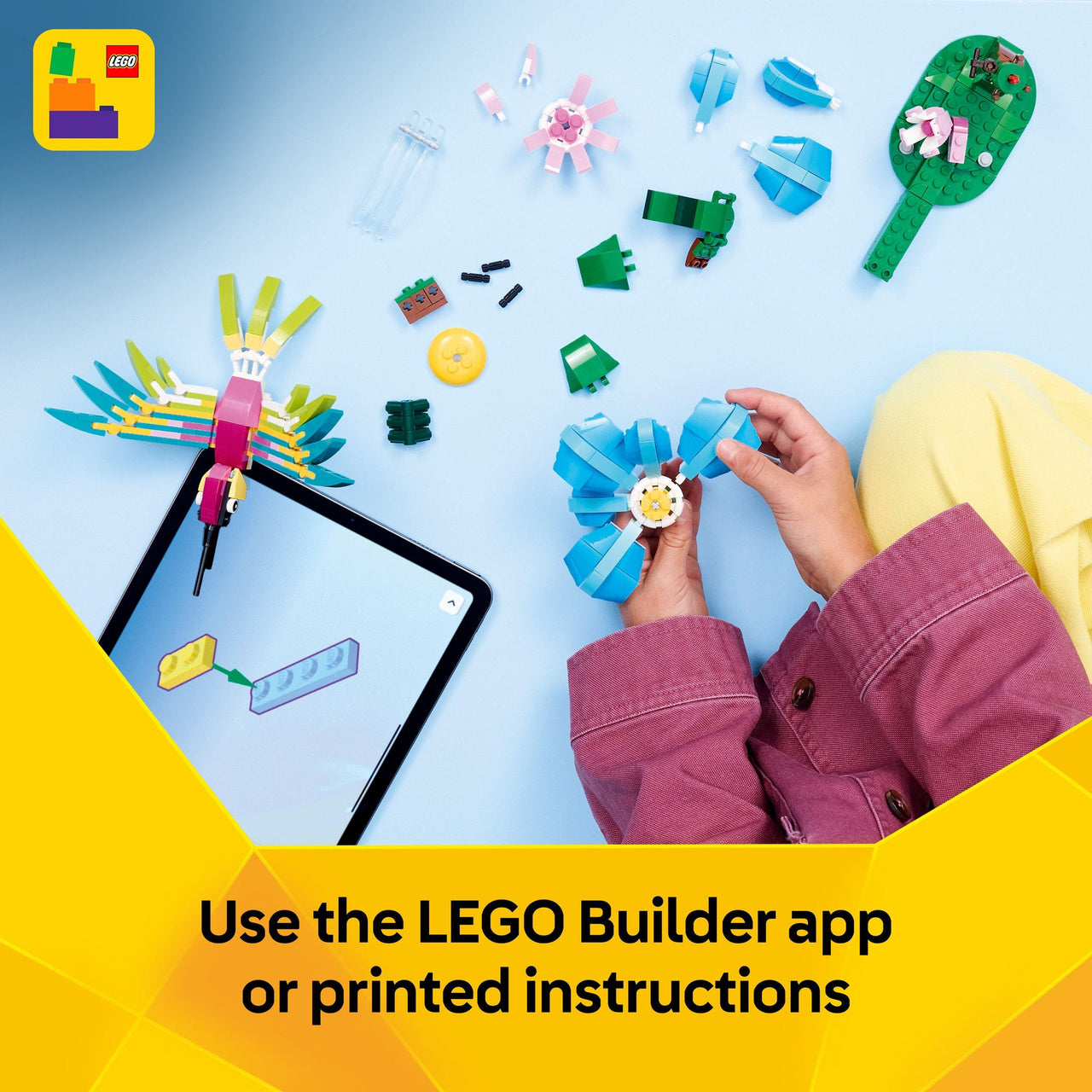 LEGO 31384 Creator Wild Animals: Colourful Hummingbird