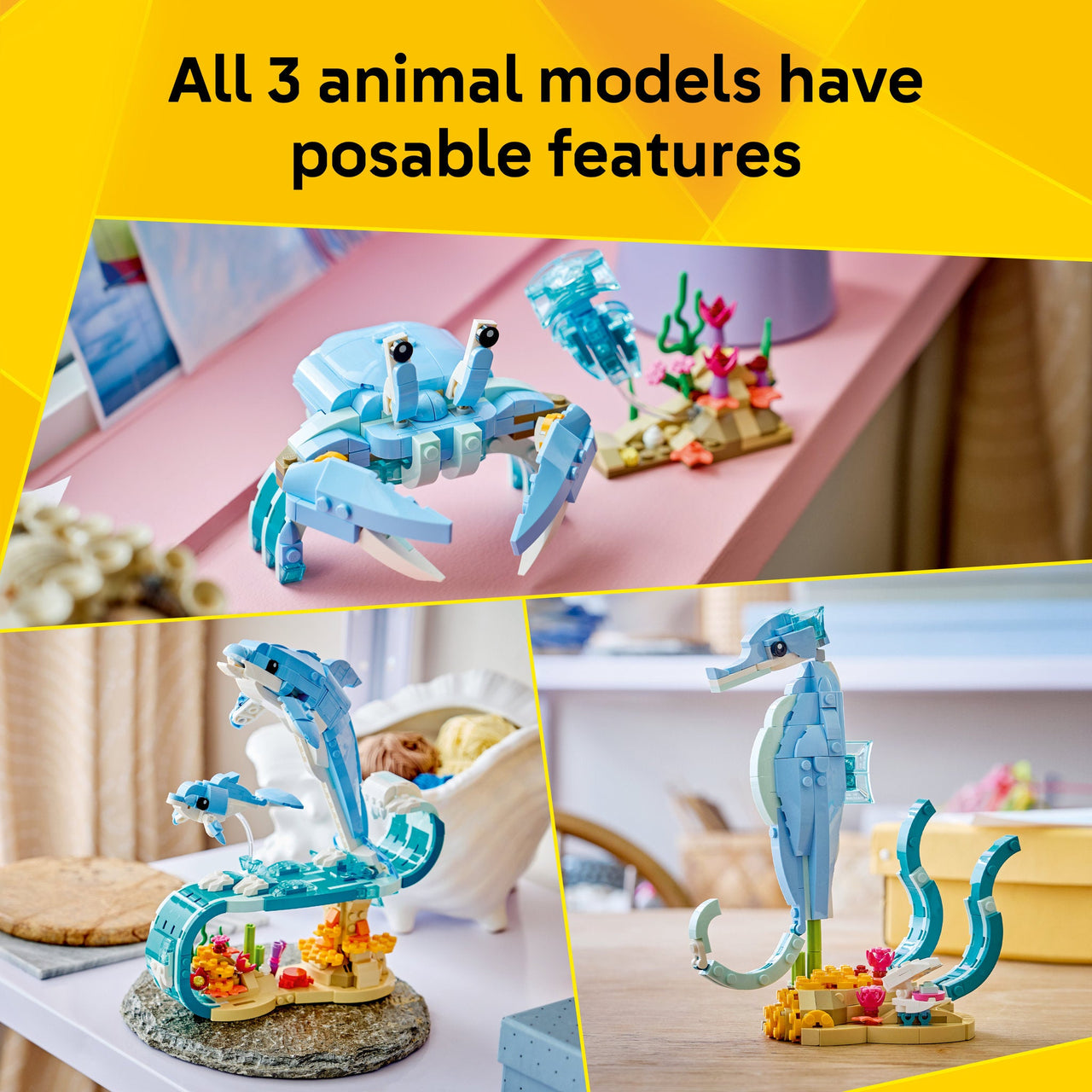 LEGO 31385 Creator Sea Animals: Beautiful Dolphins