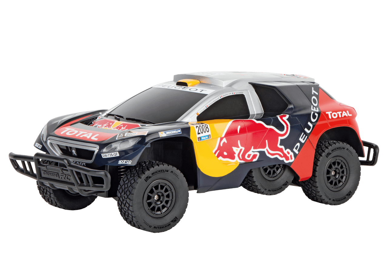 Carrera 1:16 Remote Control Red Bull Peugeot 2008 Dkr 16