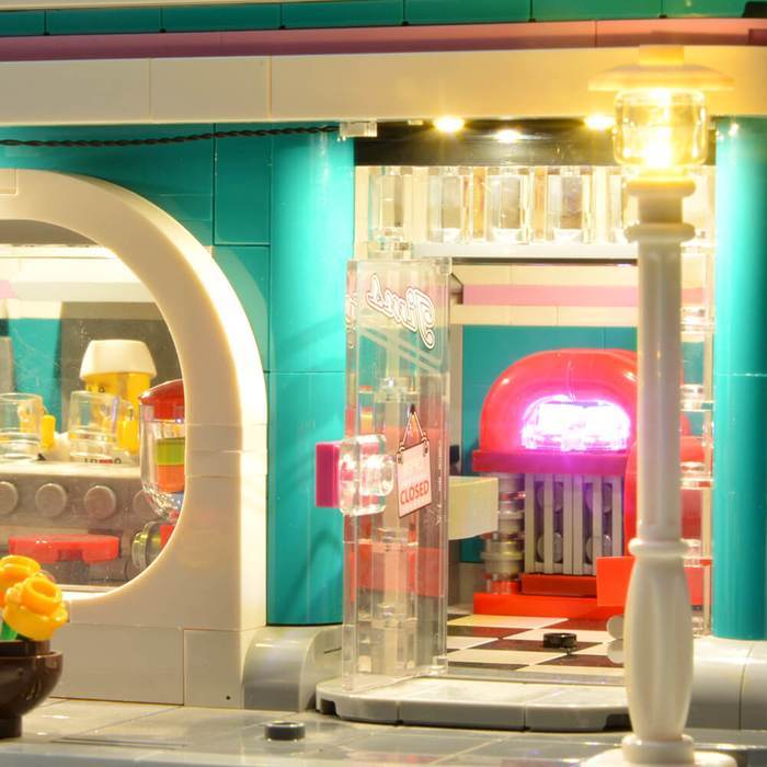Lego Downtown Diner 10260 Light Kit