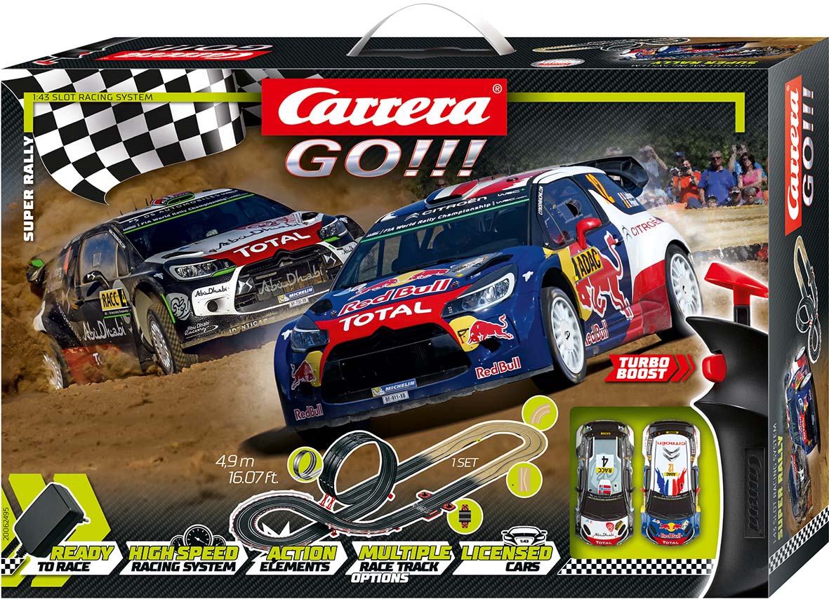 Carrera Go!!! Super Rally Slot Car Set