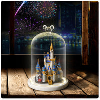Lego Mini Disney Castle 40478 Glass Dome Display Case
