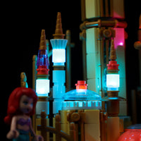 Lego Mini Disney Ariel's Castle 40708 Light Kit