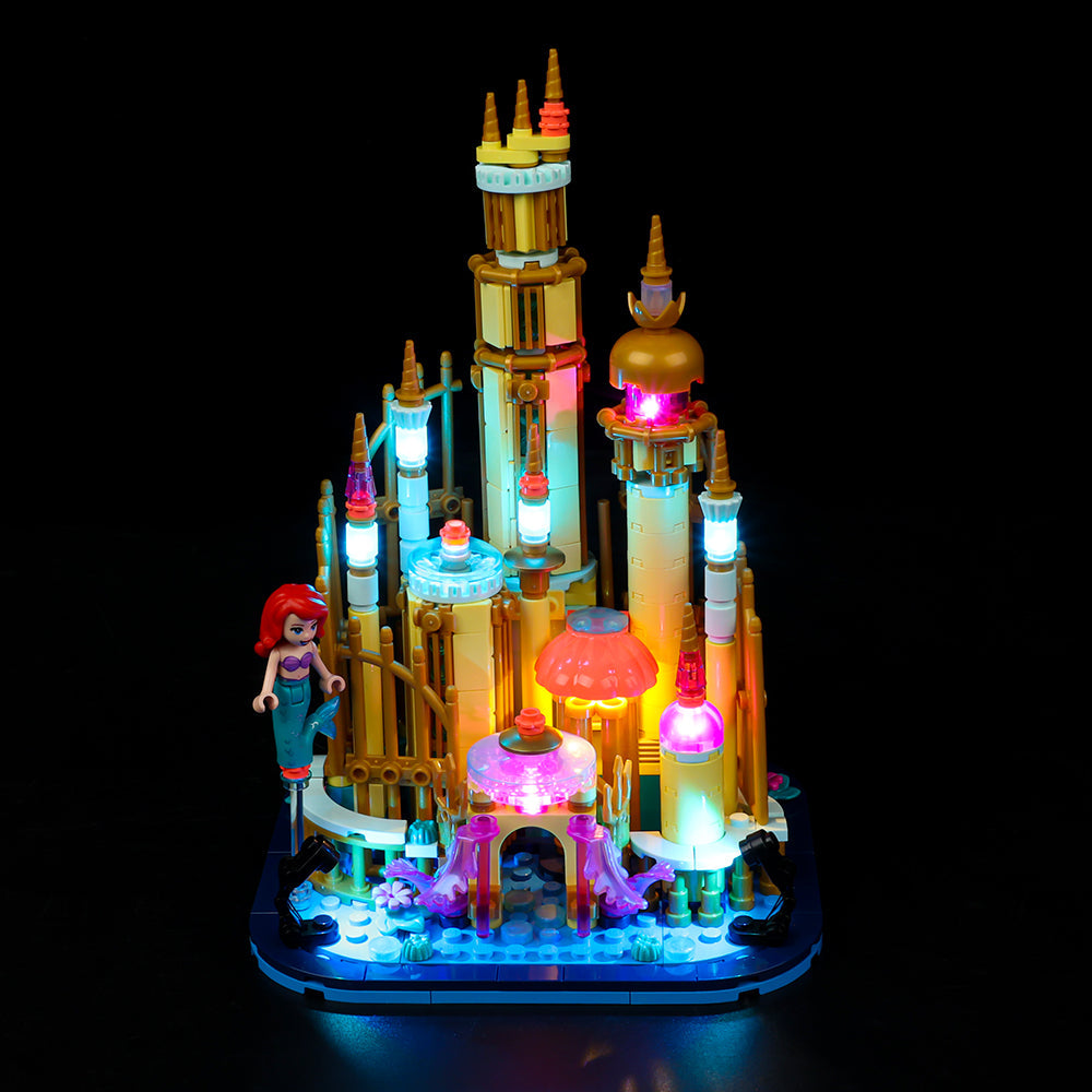 Lego Mini Disney Ariel's Castle 40708 Light Kit