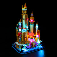 Lego Mini Disney Ariel's Castle 40708 Light Kit